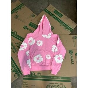 Denim Tears Hoodie Pink Medium, & Large